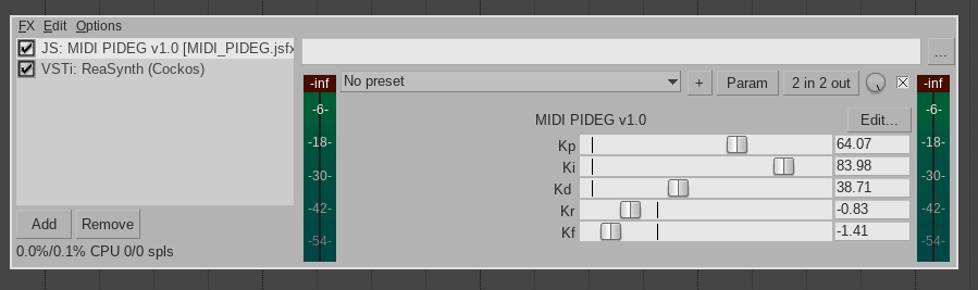 PIDEG JSFX Plugin